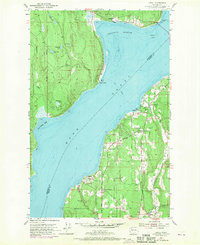 Lofall 1953 topographic map thumbnail