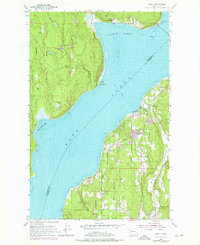 Lofall 1953 topographic map thumbnail