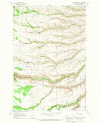 Logy Creek Falls 1965 topographic map thumbnail