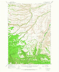 Logy Creek topographic map thumbnail