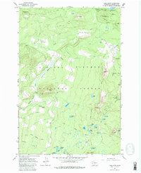 Lone Butte 1965 topographic map thumbnail