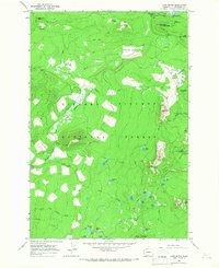 Lone Butte 1965 topographic map thumbnail