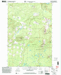 Lone Butte 1998 topographic map thumbnail