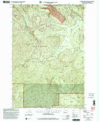 Lookout Mountain 1998 topographic map thumbnail