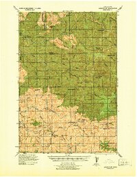 Lookout Mtn 1940 topographic map thumbnail