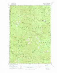 Lookout Mtn 1953 topographic map thumbnail