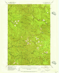 Lookout Mtn 1953 topographic map thumbnail