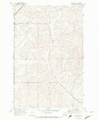 Lords Valley 1969 topographic map thumbnail