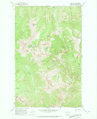 Lost Peak 1969 topographic map thumbnail