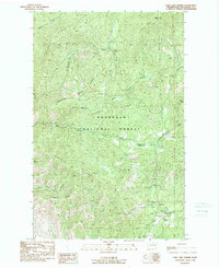 Loup Loup Summit 1989 topographic map thumbnail