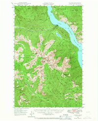 Lucerne 1944 topographic map preview