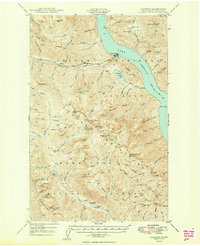 Lucerne 1949 topographic map preview