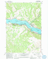 Lyle 1978 topographic map preview