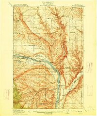 Malaga 1914 topographic map preview
