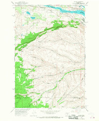 Malaga 1966 topographic map thumbnail