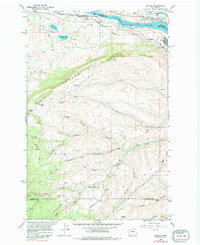 Malaga 1966 topographic map preview