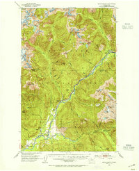 Marblemount 1953 topographic map thumbnail