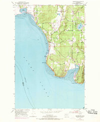 Maxwelton 1953 topographic map thumbnail