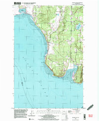 Maxwelton 1997 topographic map thumbnail