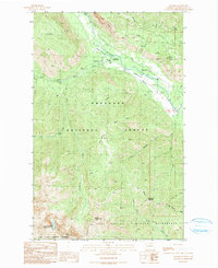 Mazama 1991 topographic map thumbnail