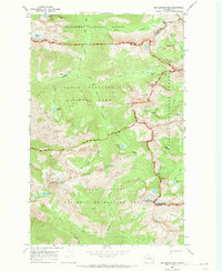 Mc Alester Mtn 1969 topographic map thumbnail
