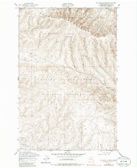 Mc Donald Spring 1953 topographic map thumbnail