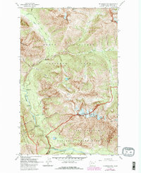 Mc Gregor Mtn 1963 topographic map thumbnail