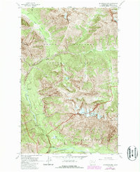 Mc Gregor Mtn 1963 topographic map thumbnail