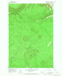 Mc Kays Butte topographic map thumbnail