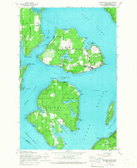 Mc Neil Island 1959 topographic map thumbnail