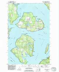 Mc Neil Island 1959 topographic map thumbnail