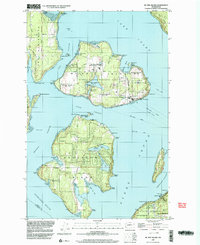 Mc Neil Island topographic map thumbnail