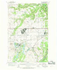 Medical Lake 1954 topographic map thumbnail