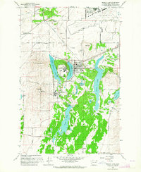 Medical Lake 1963 topographic map thumbnail