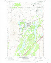 Medical Lake 1973 topographic map preview