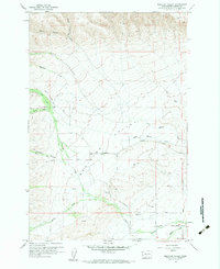 Medicine Valley 1958 topographic map thumbnail