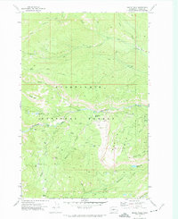 Meeks Table 1971 topographic map preview
