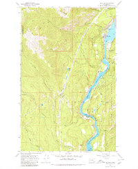 Metaline 1967 topographic map thumbnail