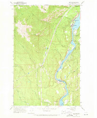 Metaline 1967 topographic map preview