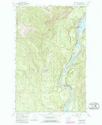 Metaline 1967 topographic map preview