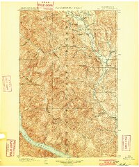 Methow 1901 topographic map preview