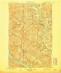 Methow 1901 topographic map preview