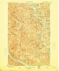 Methow 1901 topographic map thumbnail