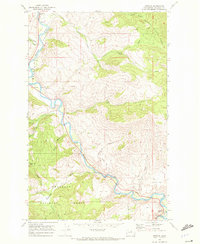Methow 1968 topographic map preview