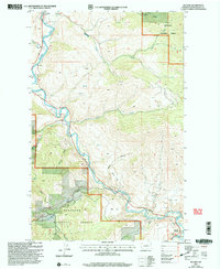 Methow 2001 topographic map thumbnail
