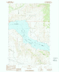 Mica Mountain 1989 topographic map thumbnail