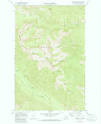 Midnight Mtn. 1969 topographic map thumbnail