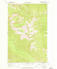 Midnight Mtn. 1969 topographic map thumbnail