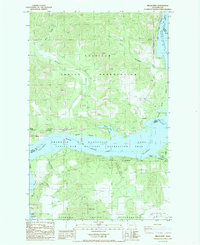 Miller Mtn. topographic map thumbnail