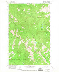 Mission Peak 1966 topographic map thumbnail